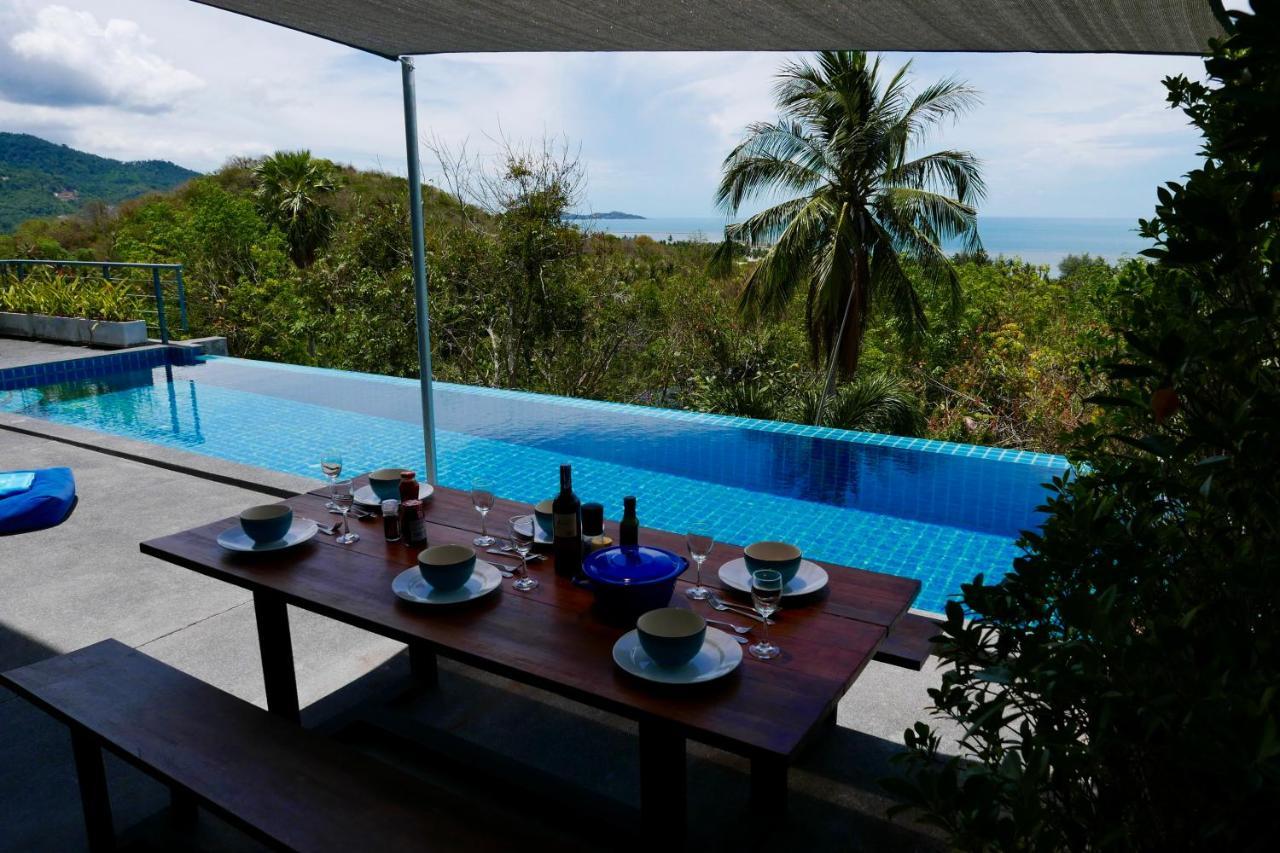 Ko Samui Seaview Pool Villa Philippa With Car Lemszet-part Kültér fotó
