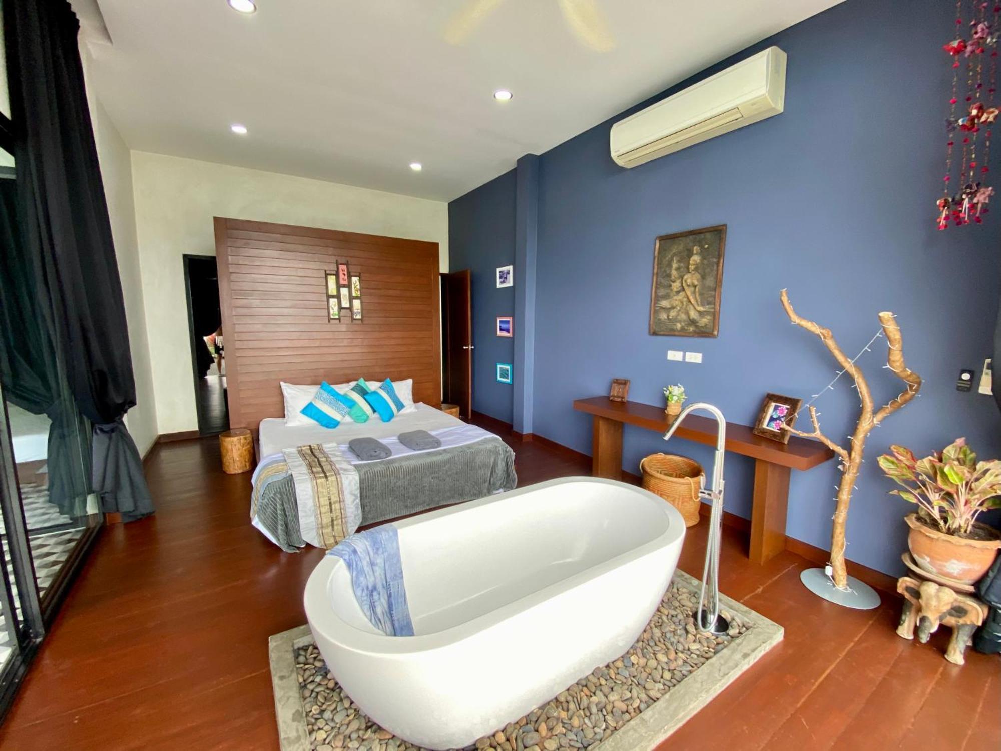 Ko Samui Seaview Pool Villa Philippa With Car Lemszet-part Kültér fotó