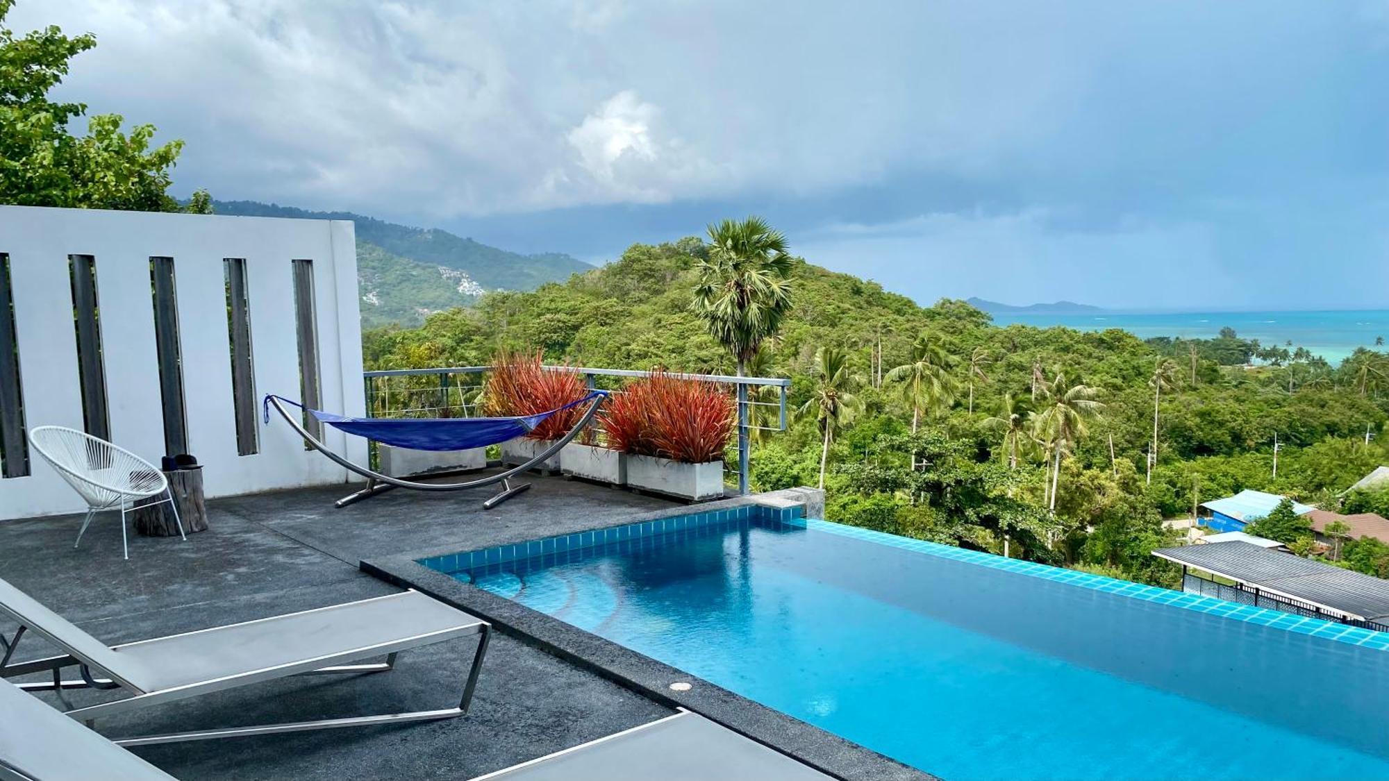 Ko Samui Seaview Pool Villa Philippa With Car Lemszet-part Kültér fotó