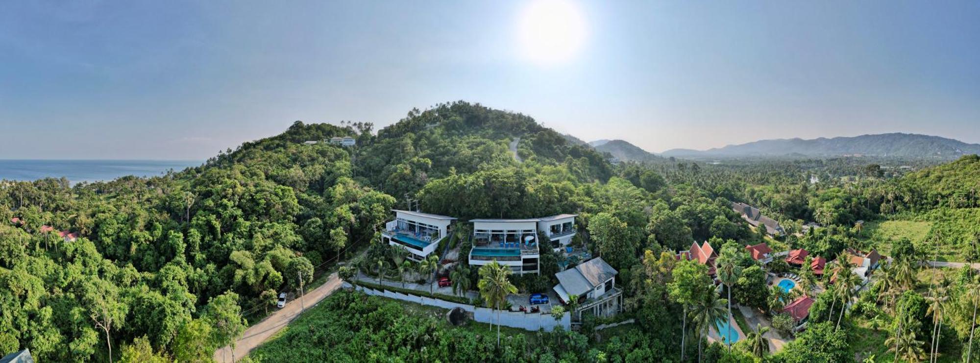 Ko Samui Seaview Pool Villa Philippa With Car Lemszet-part Kültér fotó