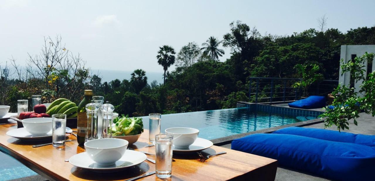Ko Samui Seaview Pool Villa Philippa With Car Lemszet-part Kültér fotó