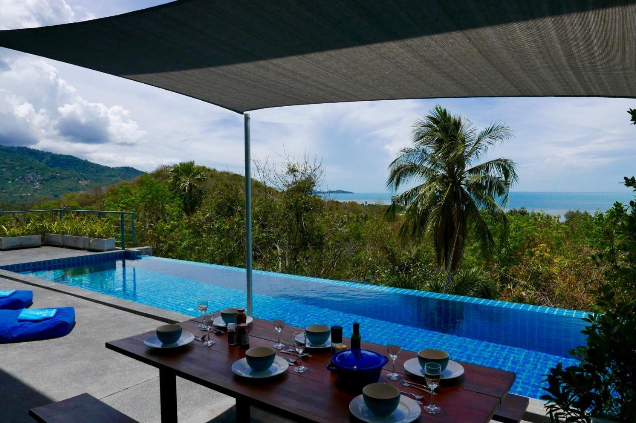Ko Samui Seaview Pool Villa Philippa With Car Lemszet-part Kültér fotó